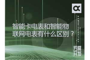 智能卡電表和智能物聯(lián)網(wǎng)電表有什么區(qū)別？